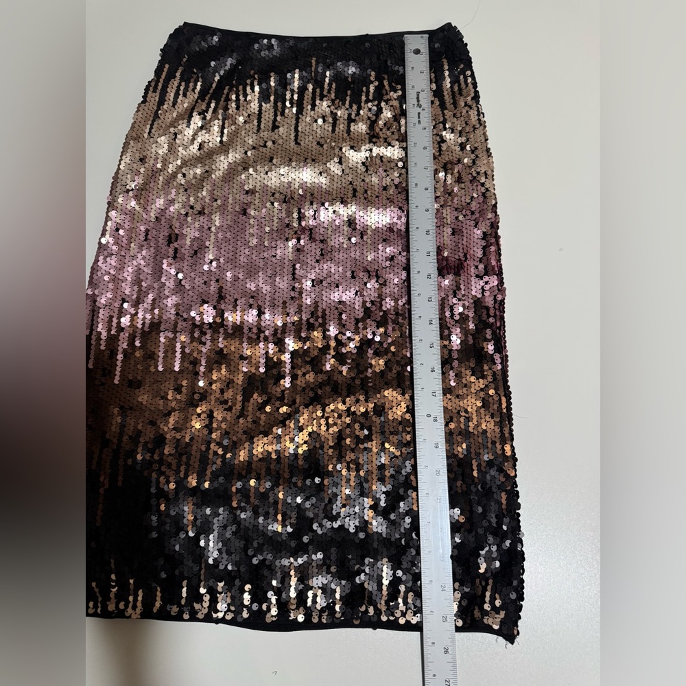 Sequin multicolor midi Skirt - Picture 9 of 12